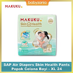 Makuku SAP Air Diapers Skin Health Pants Popok Celana Bayi - XL 24